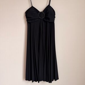 Forever 21 Black Spaghetti Strap Dress